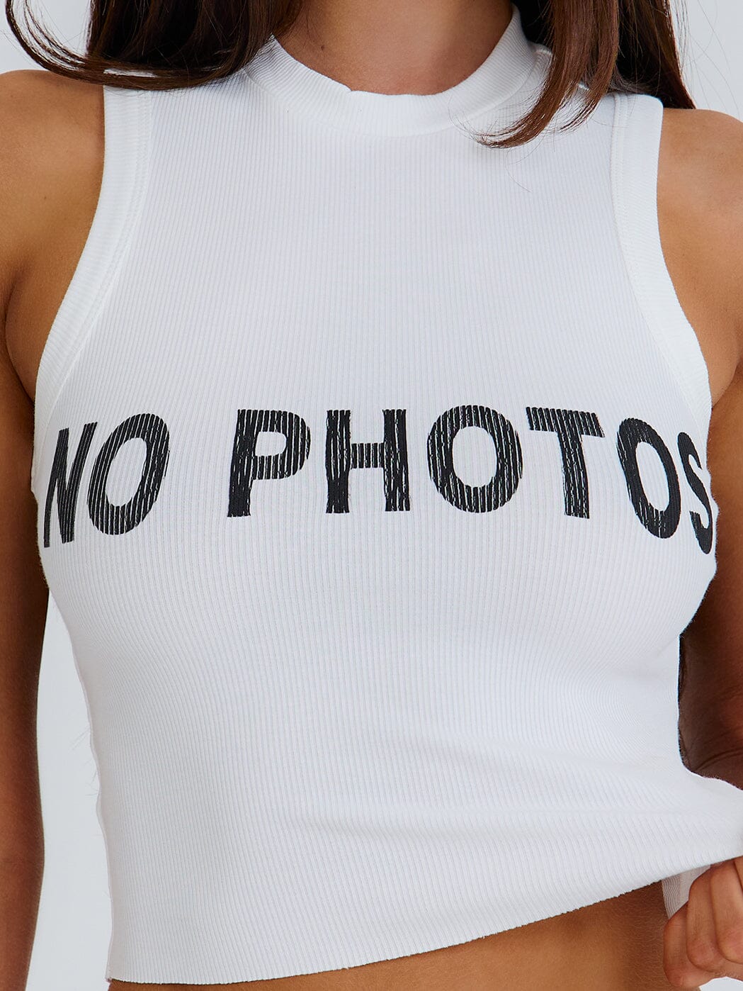 Razzi Tank Top White