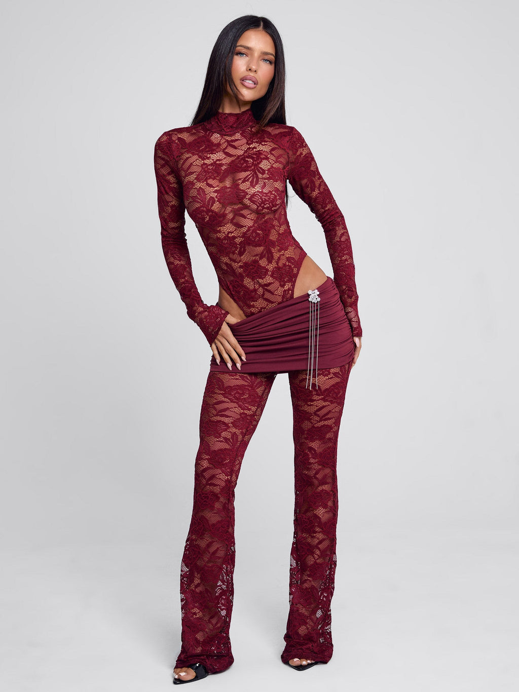 Roselle Pant Wine