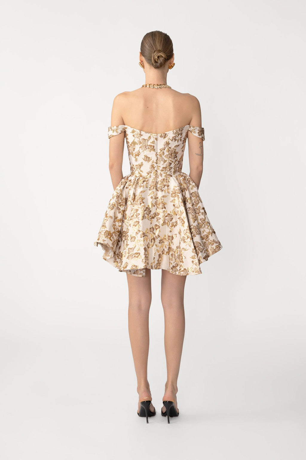 Jem Brocade Mini Dress