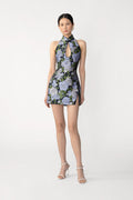 Eva Jacquard Mini Dress