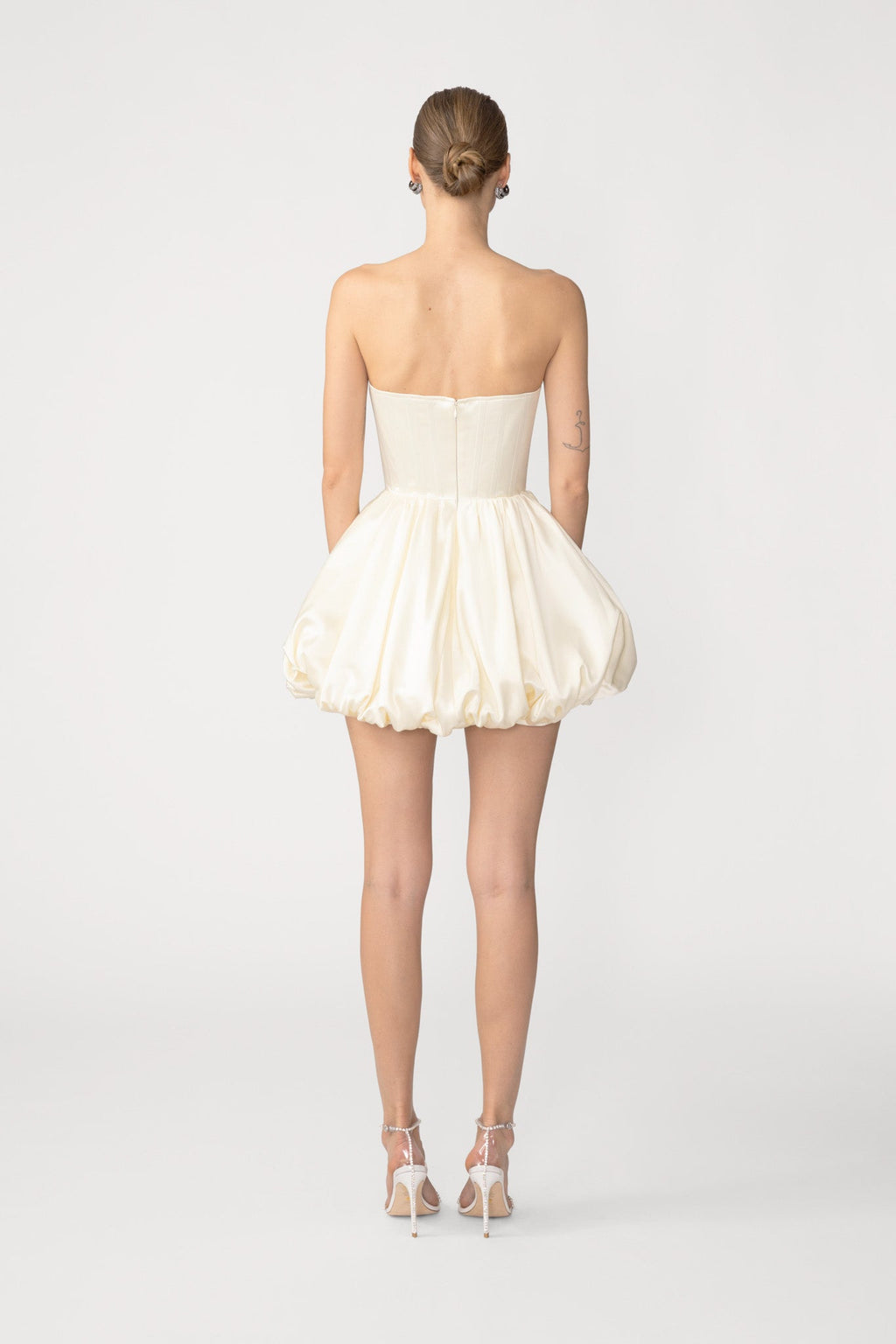 Lydia Satin Mini Dress