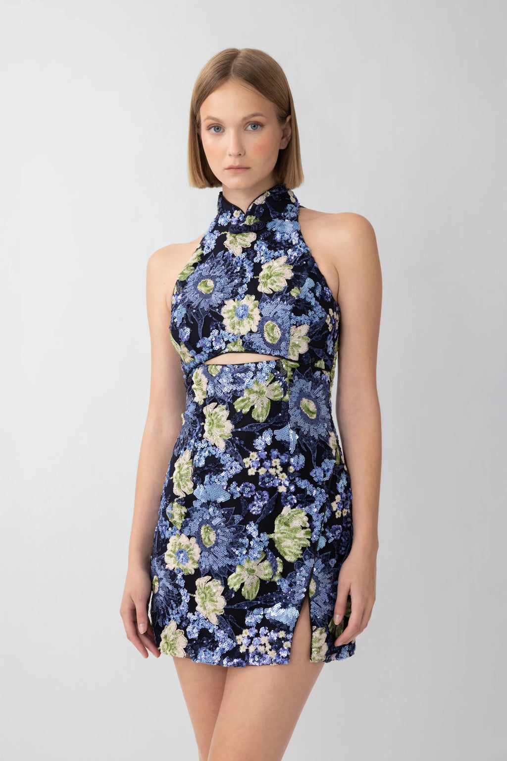 Sophie Embellished Mini Dress
