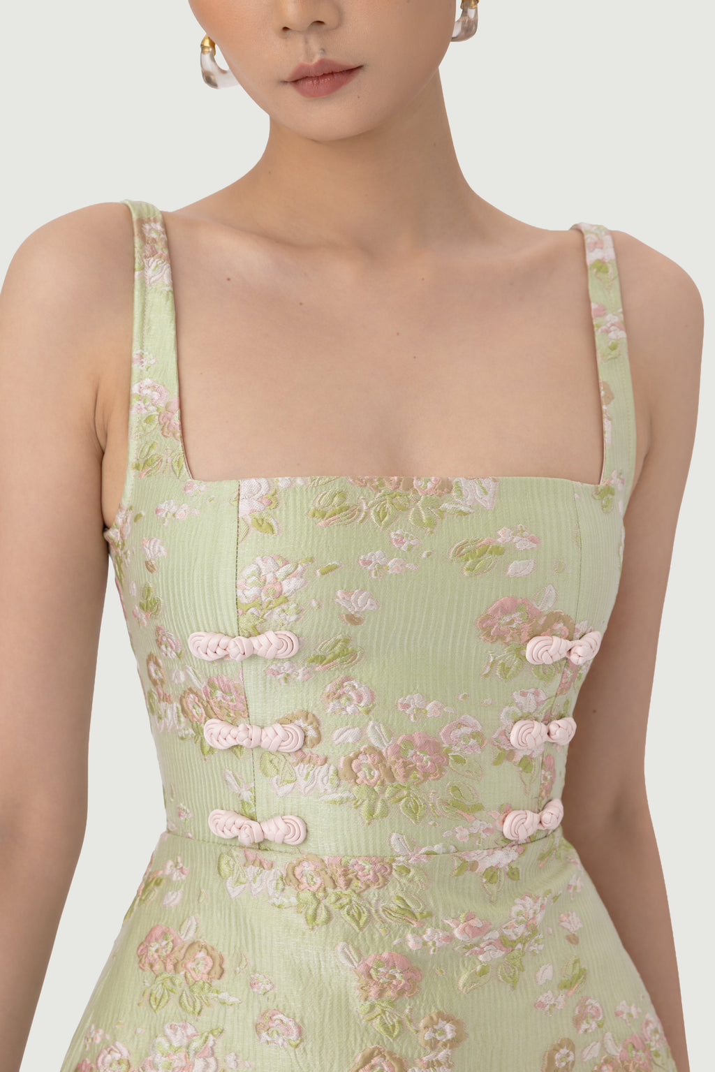 Antonia Brocade Mini Dress