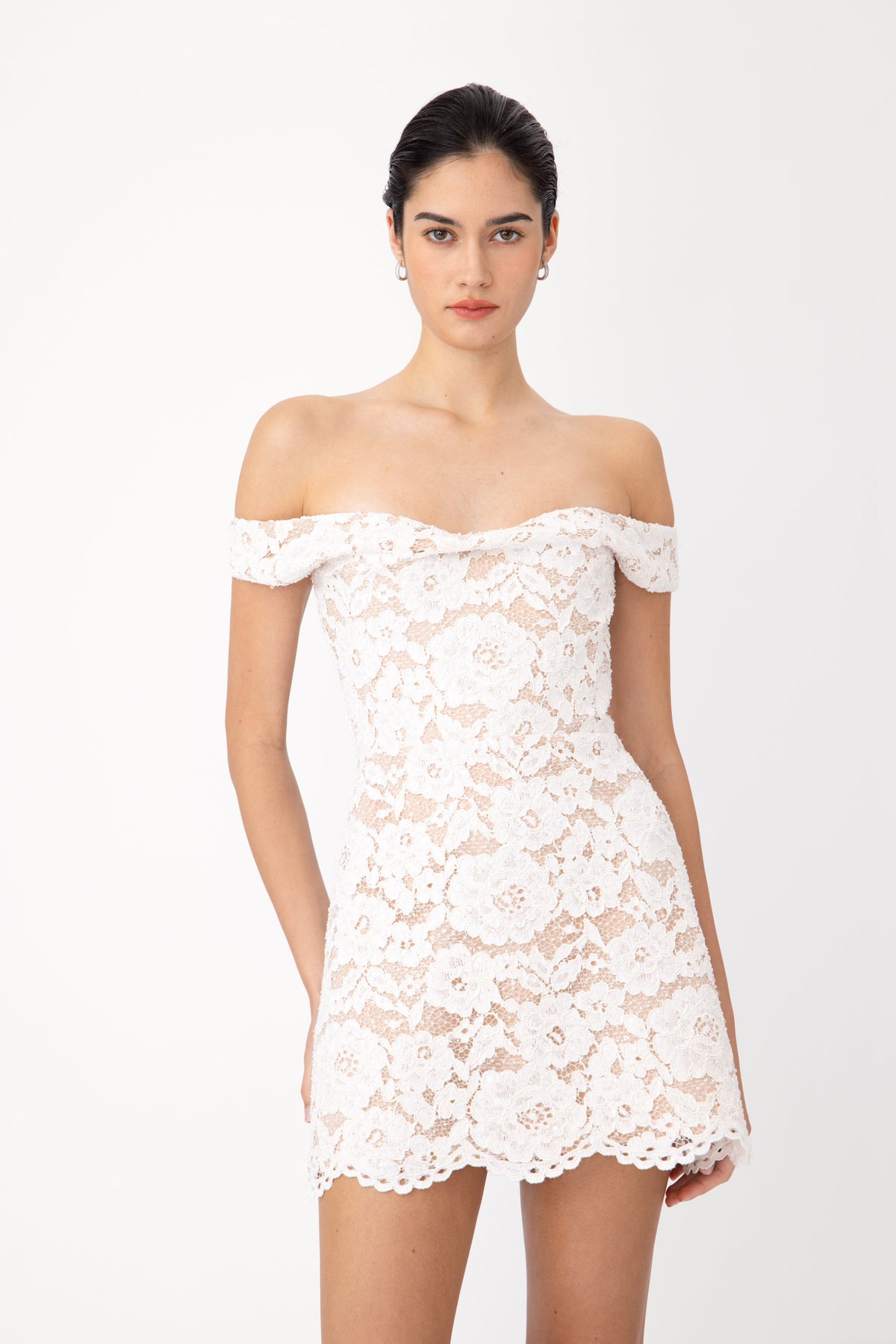 Daphne Lace Mini Dress