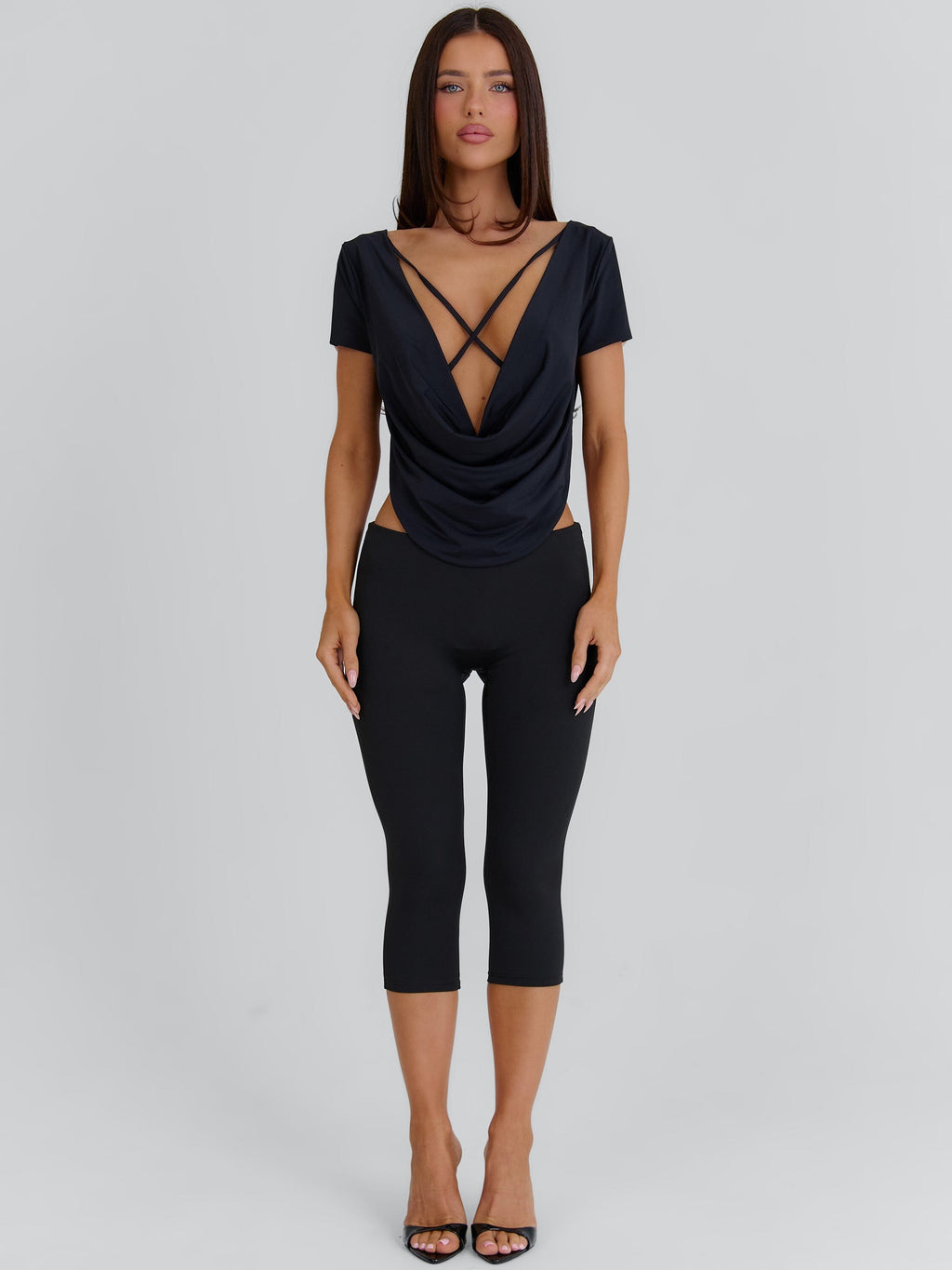 Summa Longline Top Black