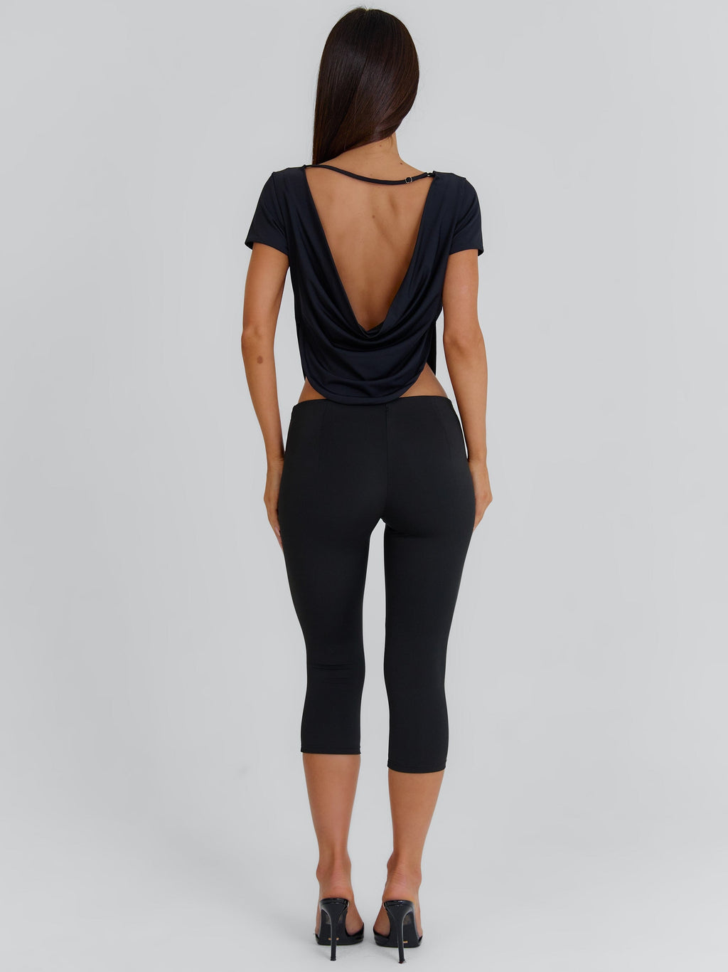 Summa Longline Top Black