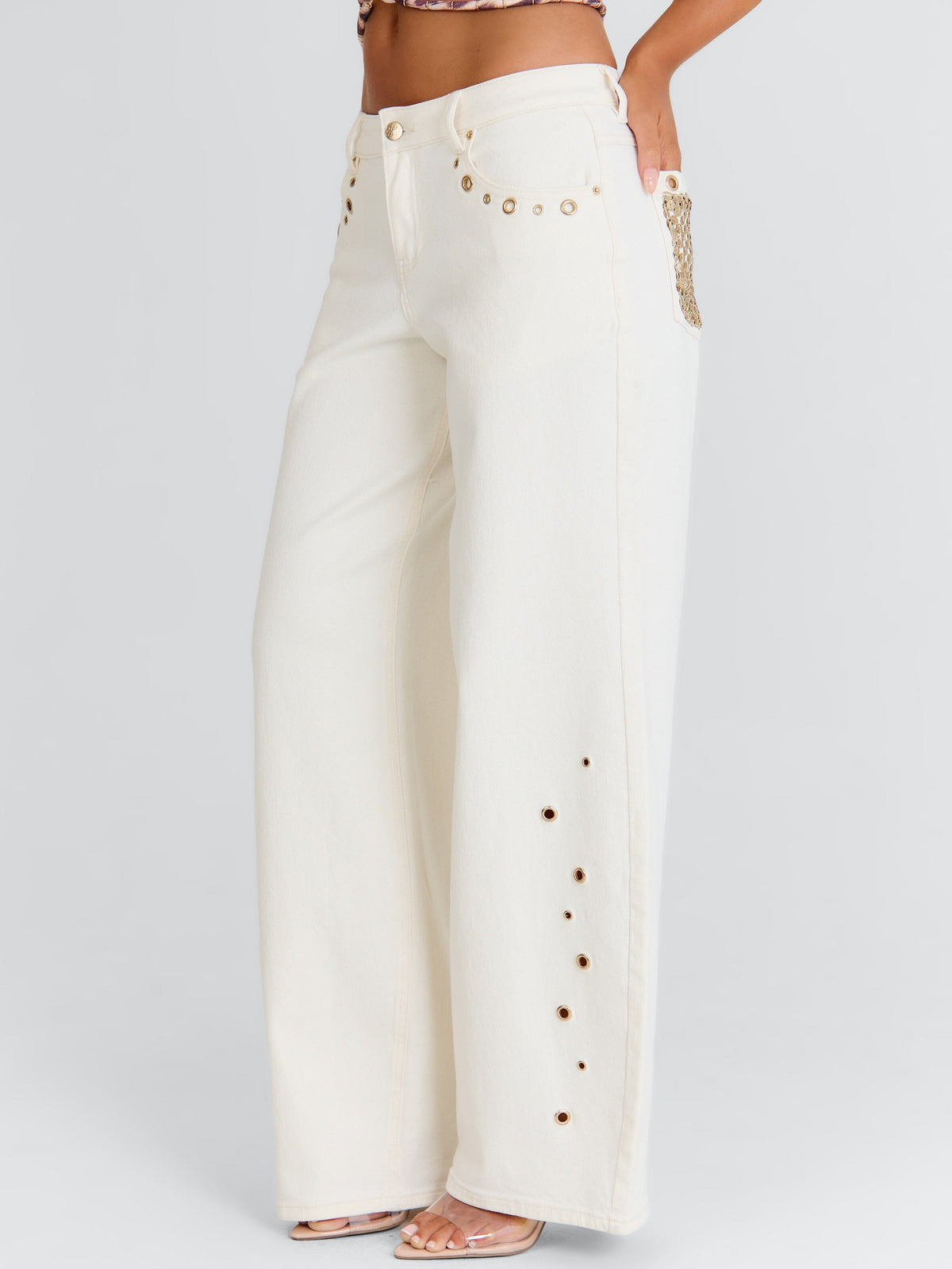 Vinnie Jeans Off White