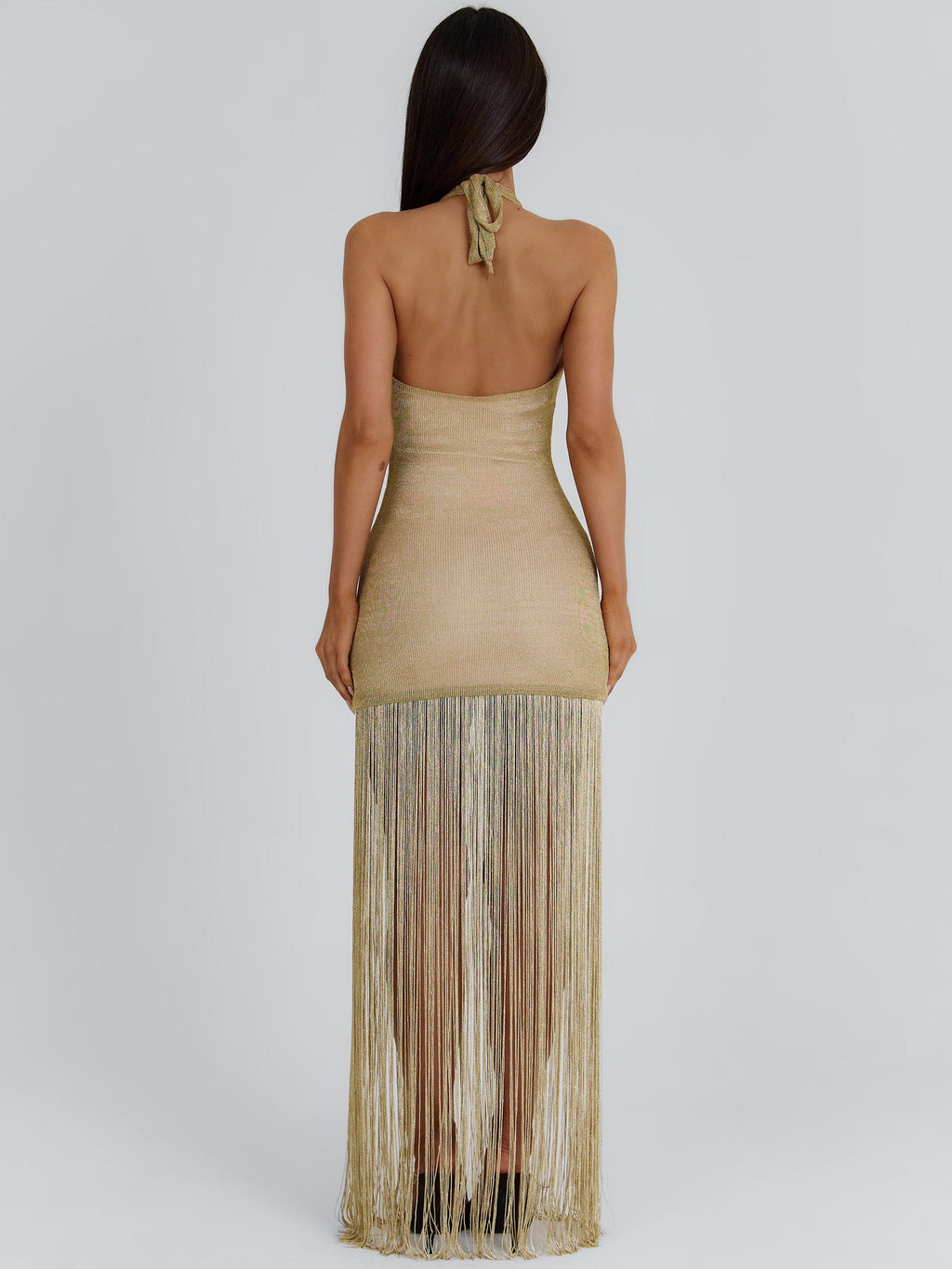Vivvian Maxi Dress Gold
