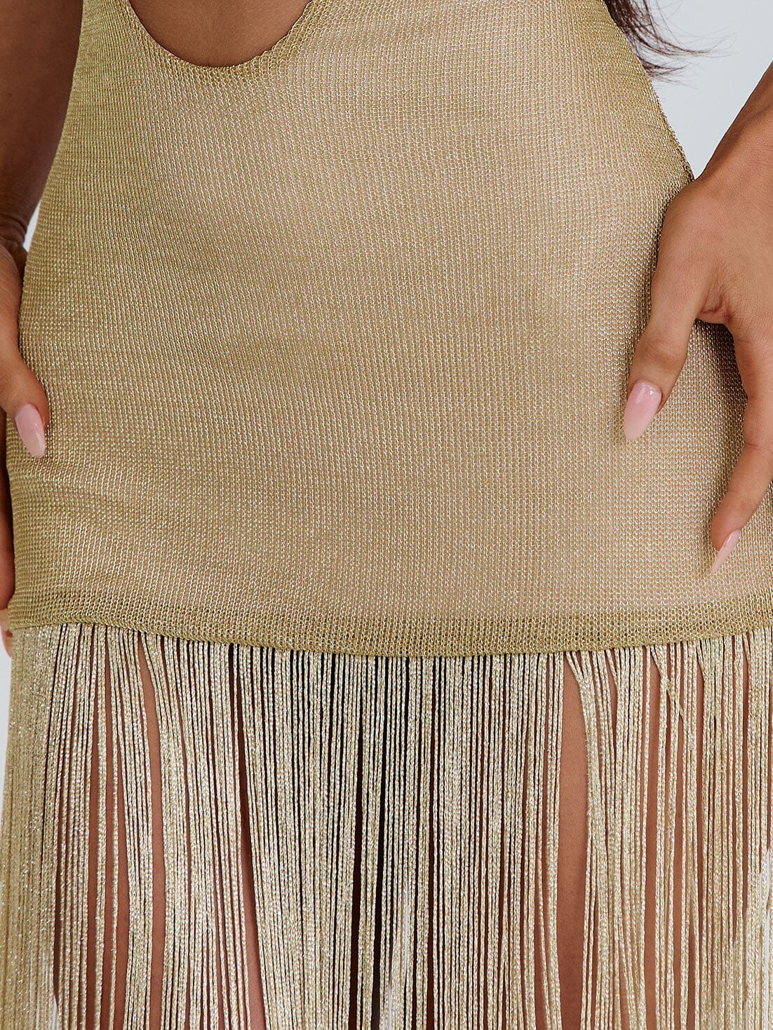 Vivvian Maxi Dress Gold